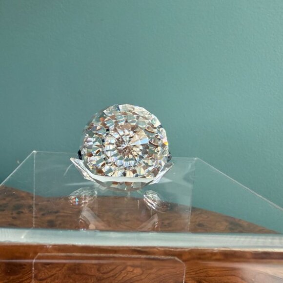 Swarovski 1987 Whale Silver Crystal 7628 NR 80 014483 With Box - Picture 4 of 10